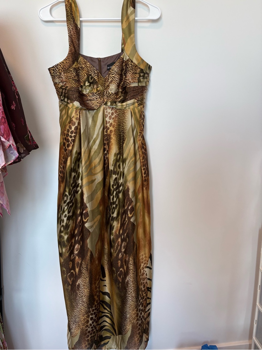 Bianca Nygard Animal Print Maxi Dress